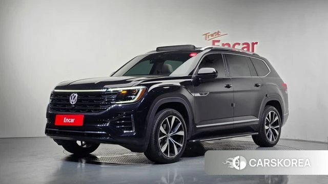 Volkswagen Atlas 2025 Черный из Кореи