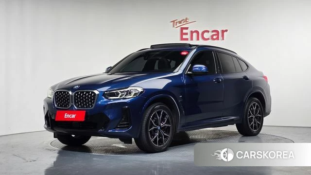 BMW X4 (G02) 2023 Синий из Кореи