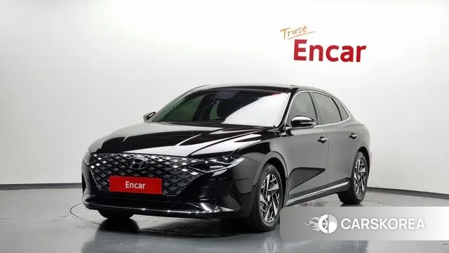 Hyundai The New Grandeur IG Hybrid 2020 Черный из Кореи
