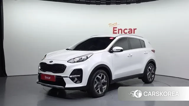 Kia Sportage The Bold 2021 Белый из Кореи