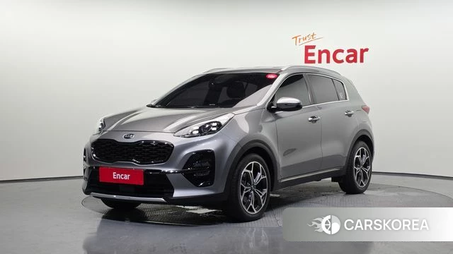 Kia Sportage The Bold 2019 Серебристо-серый из Кореи
