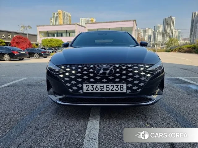 Hyundai The New Grandeur IG Hybrid 2020 Синий из Кореи