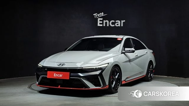 Hyundai The New Avante (CN7) 2025 Серебристо-серый из Кореи