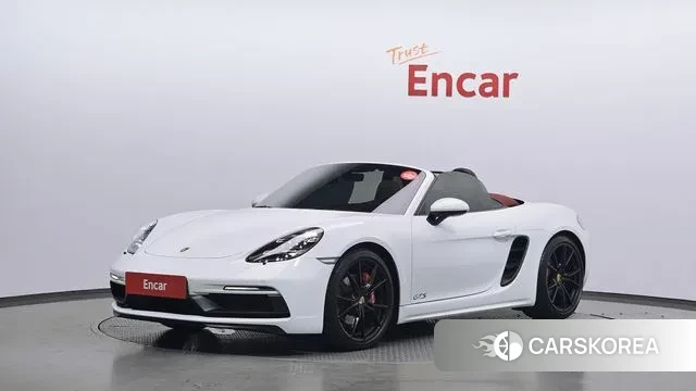 Porsche 718 Boxster 2019 Белый из Кореи