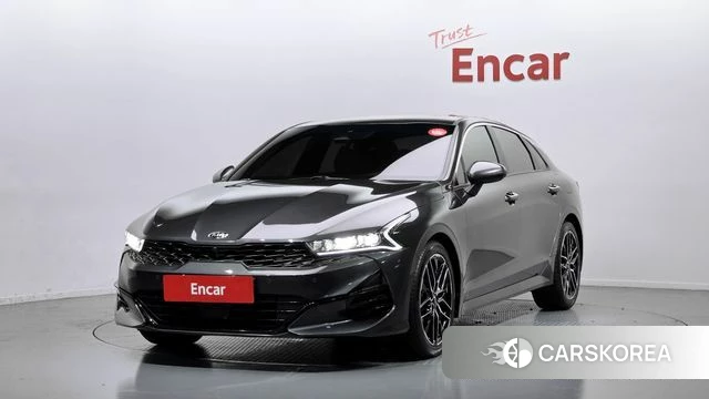 Kia K5 3rd generation 2021 Серый из Кореи