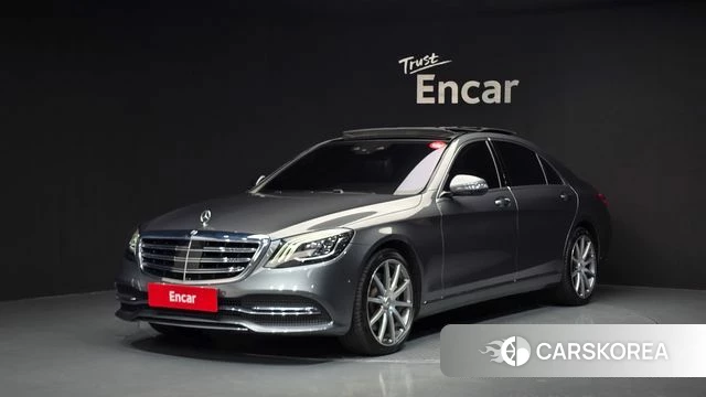 Mercedes-Benz S-Class W222 2018 Серый из Кореи