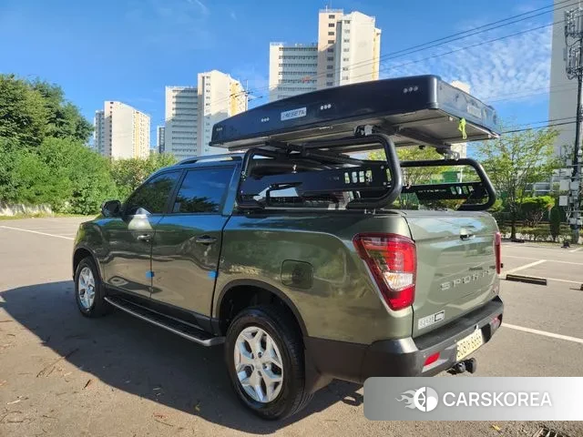 Ssangyong The New Rexton Sport 2023 Цвет тростника из Кореи