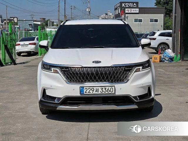 Kia Carnival 4th generation 2020 Белый из Кореи