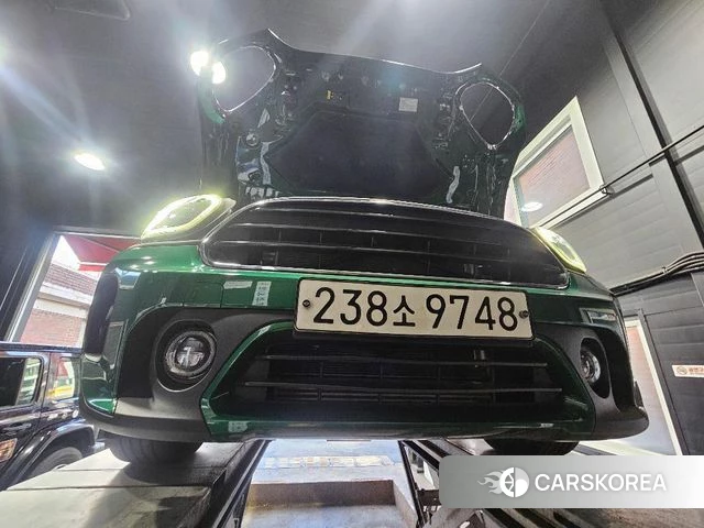 Mini Cooper Countryman 2022 Зеленый из Кореи