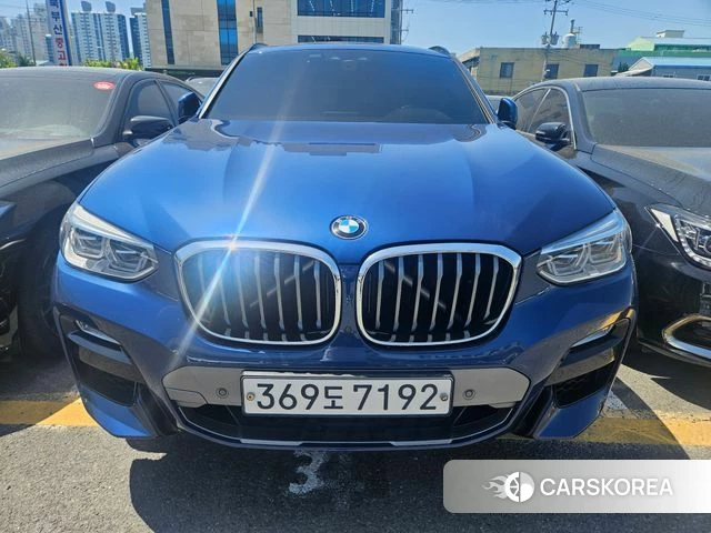 BMW X4 (G02) 2019 Синий из Кореи
