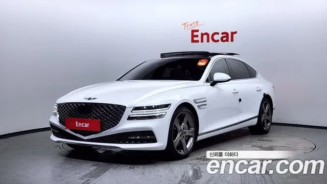 Genesis G80 (RG3) 2021 Белый из Кореи