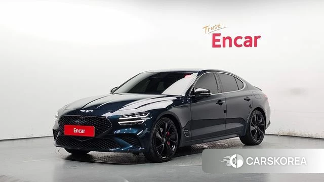 Genesis The New G70 2021 Синий из Кореи