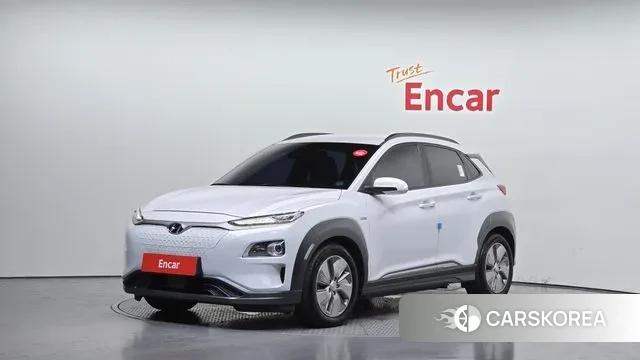 Hyundai Kona Electric 2020 Белый из Кореи
