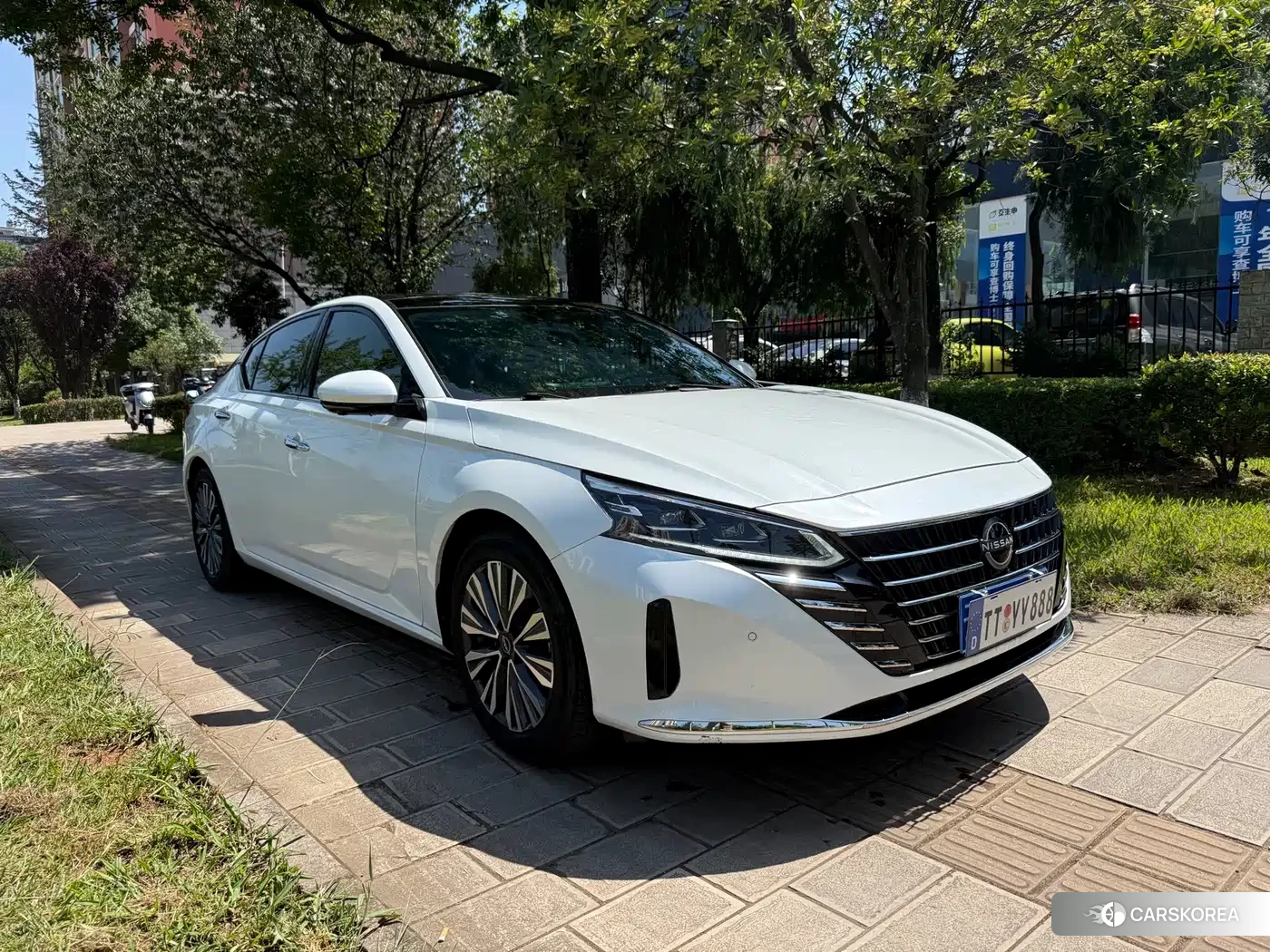 Nissan Altima 2024 Белый из Китая