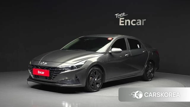 Hyundai Avante Hybrid (CN7) 2022 Серый из Кореи