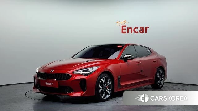 Kia Stinger 2019 Красный из Кореи