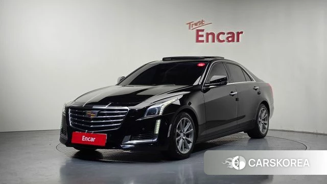 Cadillac CTS 3rd generation 2019 Черный из Кореи