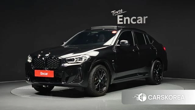 BMW X4 (G02) 2024 Черный из Кореи