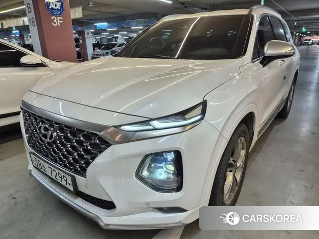 Hyundai Santa Fe TM 2018 Белый из Кореи