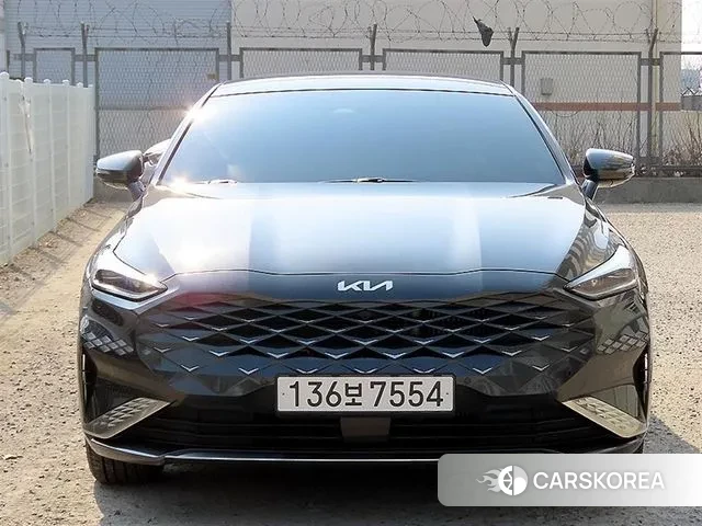 Kia K8 Hybrid 2022 Серый из Кореи