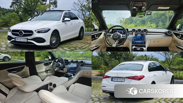 Mercedes-Benz C-Class W206 2024 Белый из Кореи