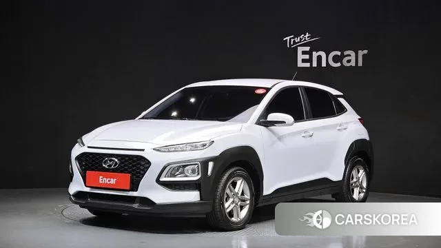 Hyundai Kona 2019 Белый из Кореи