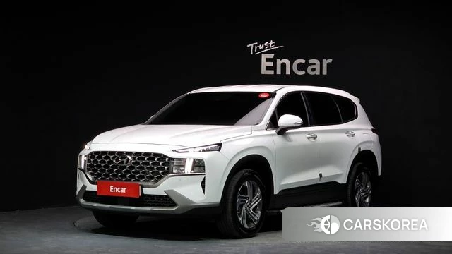 Hyundai The New Santa Fe 2023 Белый из Кореи