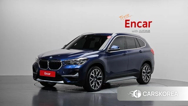 BMW X1 (F48) 2022 Синий из Кореи