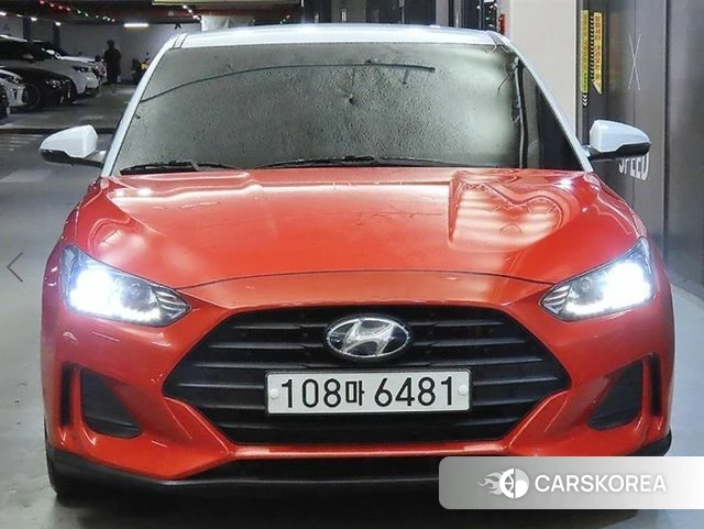 Hyundai Veloster (JS) 2018 Красный из Кореи