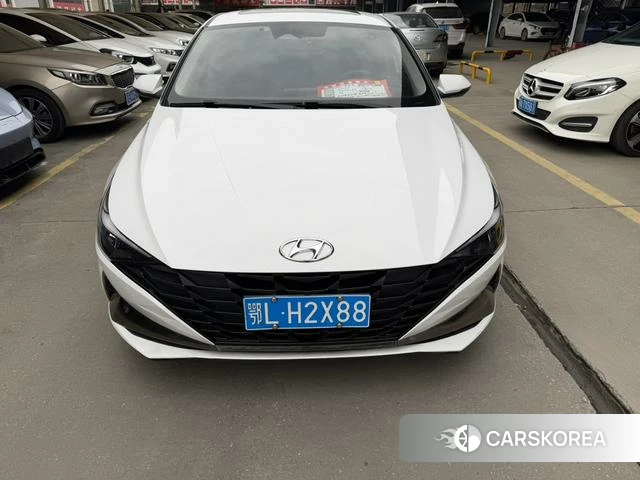 Hyundai Elantra 2023 Белый из Китая