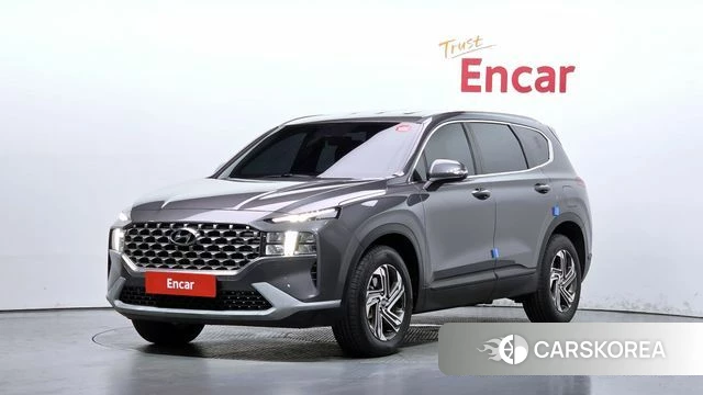 Hyundai The New Santa Fe 2022 Серый из Кореи