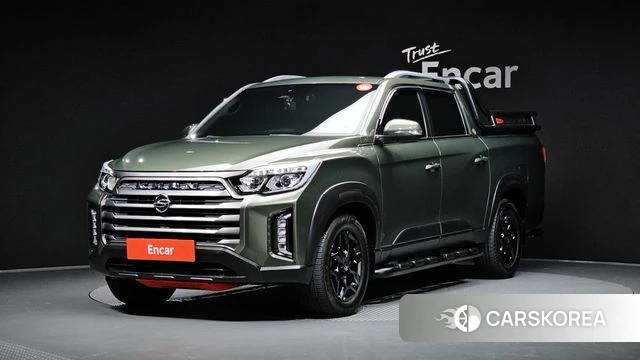 Ssangyong The New Rexton Sports Cannes 2022 Светло-зеленый из Кореи