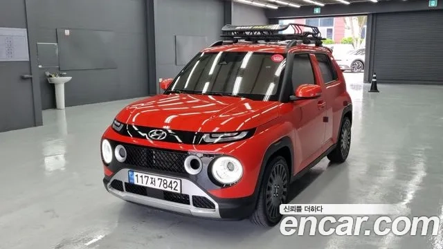 Hyundai Casper 2023 Красный из Кореи