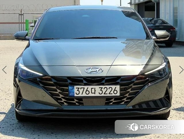 Hyundai Avante (CN7) 2022 Серый из Кореи