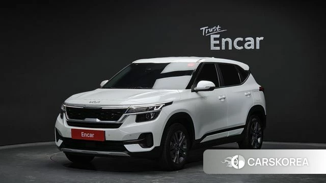 Kia Seltos 2021 Белый из Кореи