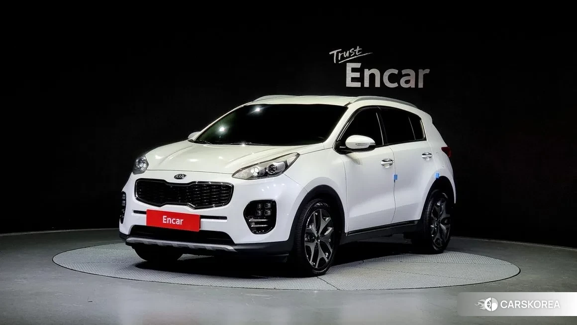 Kia Sportage 4th Generation 2018 Белый из Кореи