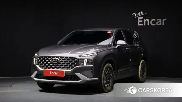 Hyundai The New Santa Fe 2021 Серый из Кореи