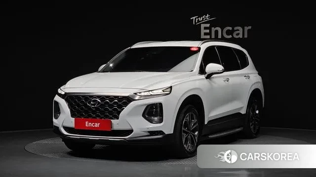 Hyundai Santa Fe TM 2018 Белый из Кореи