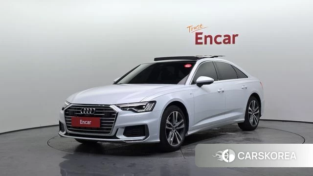 Audi A6 (C8) 2022 Белый из Кореи