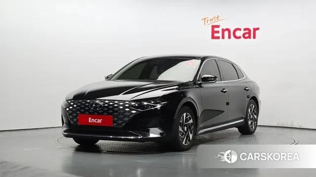 Hyundai The New Grandeur IG Hybrid 2021 Черный из Кореи