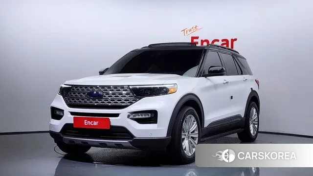 Ford Explorer 6th Generation 2020 Белый из Кореи
