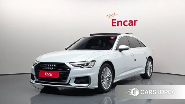 Audi A6 (C8) 2020 Белый из Кореи
