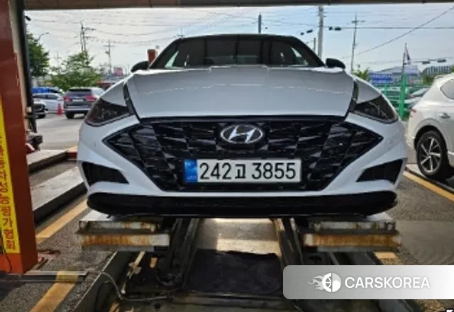 Hyundai Sonata (DN8) 2022 Белый из Кореи