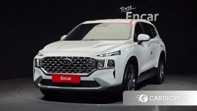 Hyundai The New Santa Fe 2023 Белый из Кореи