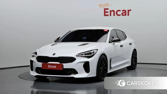 Kia Stinger 2018 Белый из Кореи