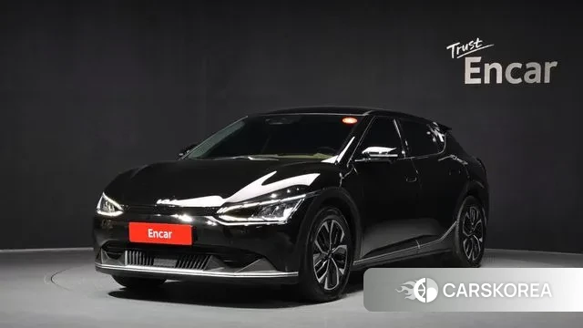 Kia EV6 2021 Черный из Кореи