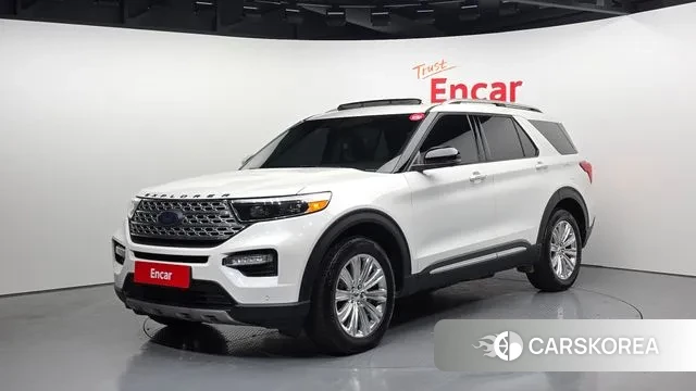 Ford Explorer 6th Generation 2022 Белый из Кореи