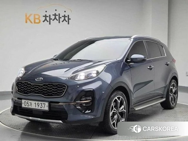 Kia Sportage The Bold 2018 Синий из Кореи