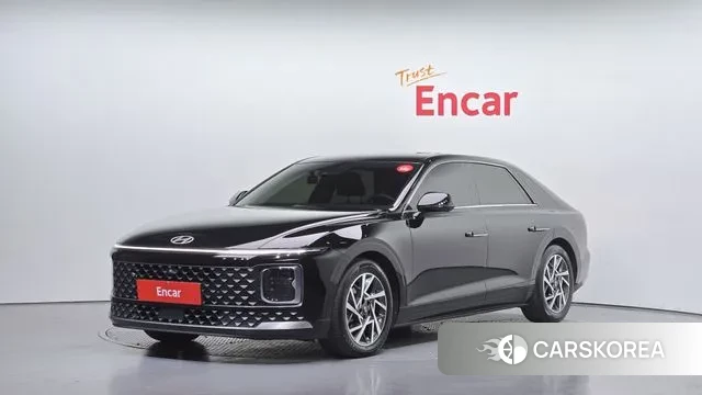 Hyundai Grandeur Hybrid (GN7) 2023 Черный из Кореи