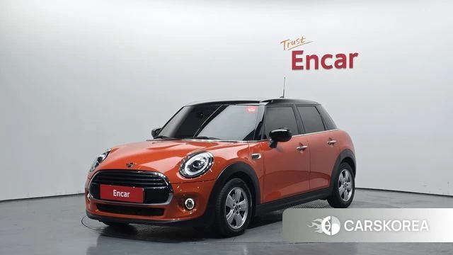 Mini Cooper 2021 Оранжевый из Кореи